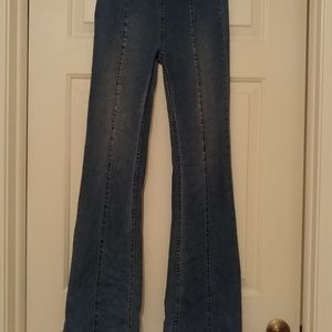 Free People pull on flare jeans